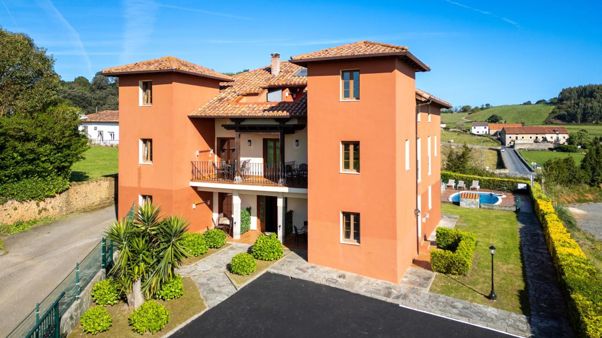 Apartamentos Rurales Las Dos Torres Isla Bagian luar foto